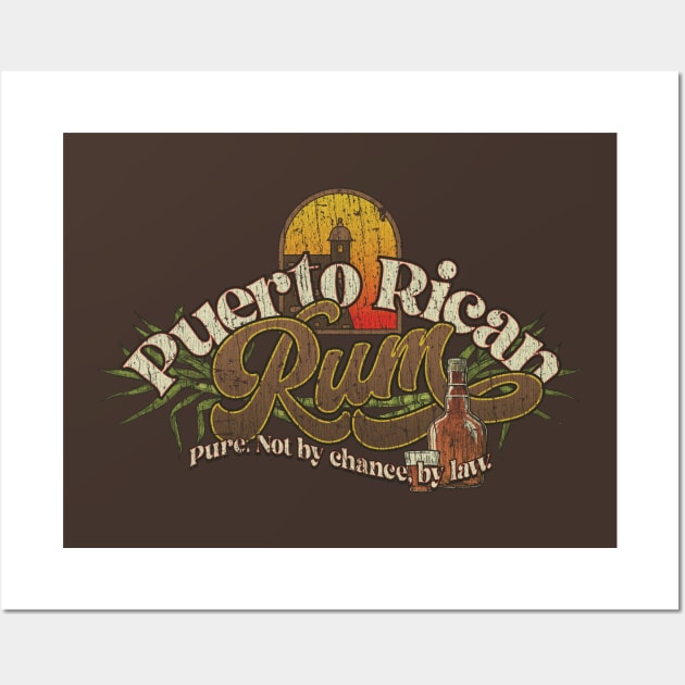 Puerto Rican Rum 1948 Wall Art by JCD666